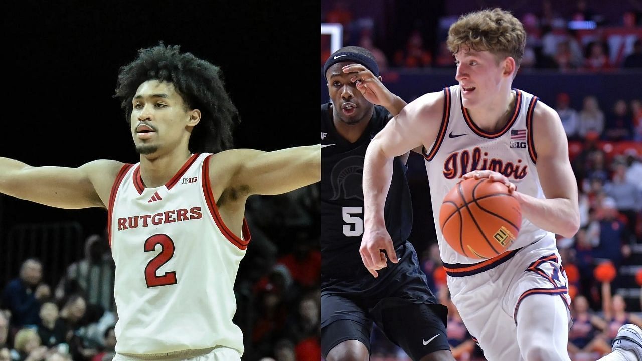 Ranking the best guards in the 2025 NBA Draft. Dylan Harper (L) and Kasapras Jakucionis (R) are firmly in the top 5 of the draft and atop the guards list. Image credits: Imagn