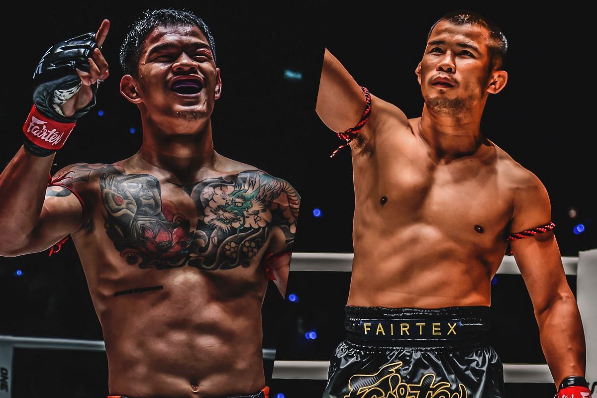 Konthoranee (L) and Nong-O (R) | Image by ONE Championship