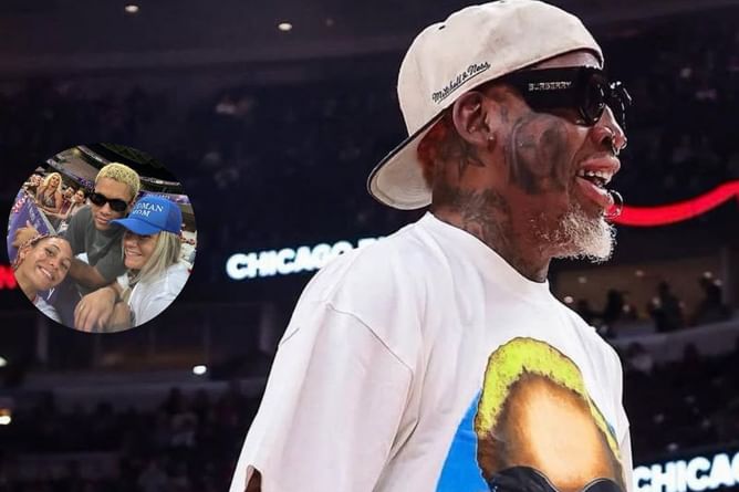 Dennis Rodman's ex-wife sends support to DJ Rodman amid winning streak