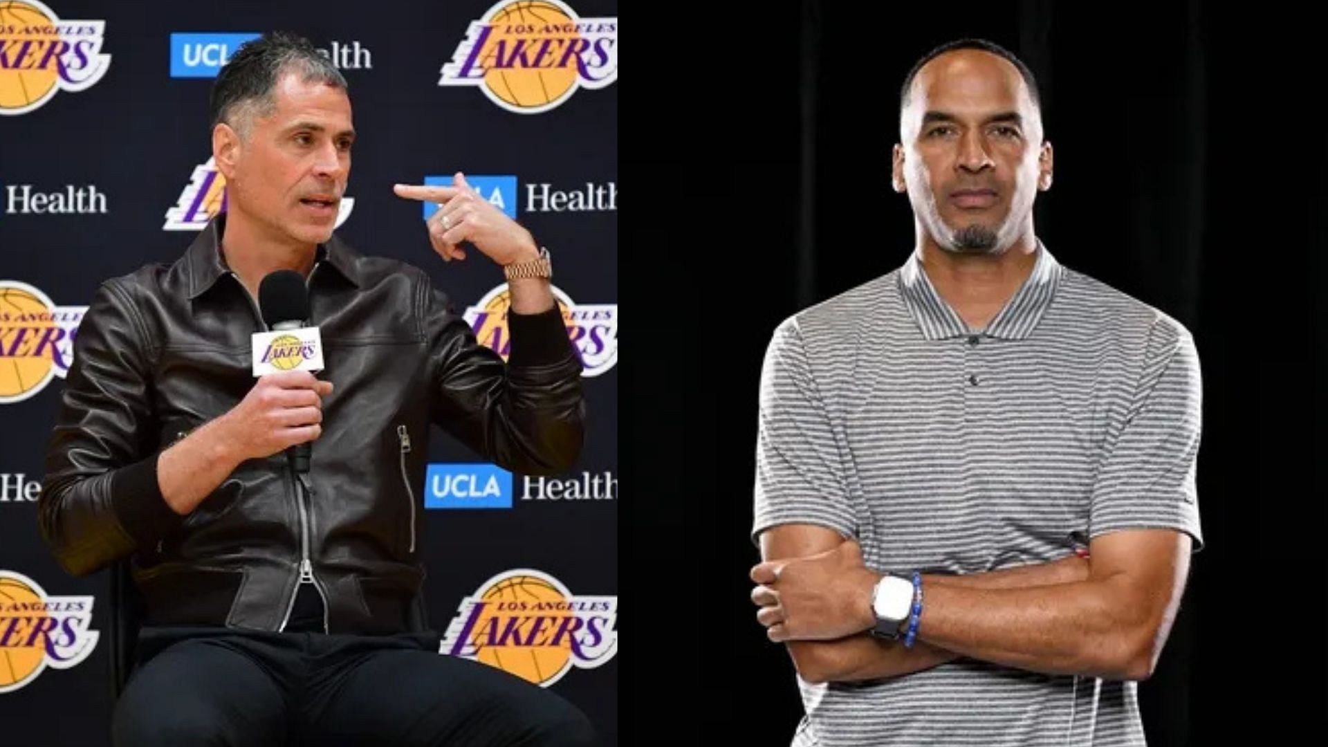 Lakers and Mavericks GM (Image Source: IMAGN)