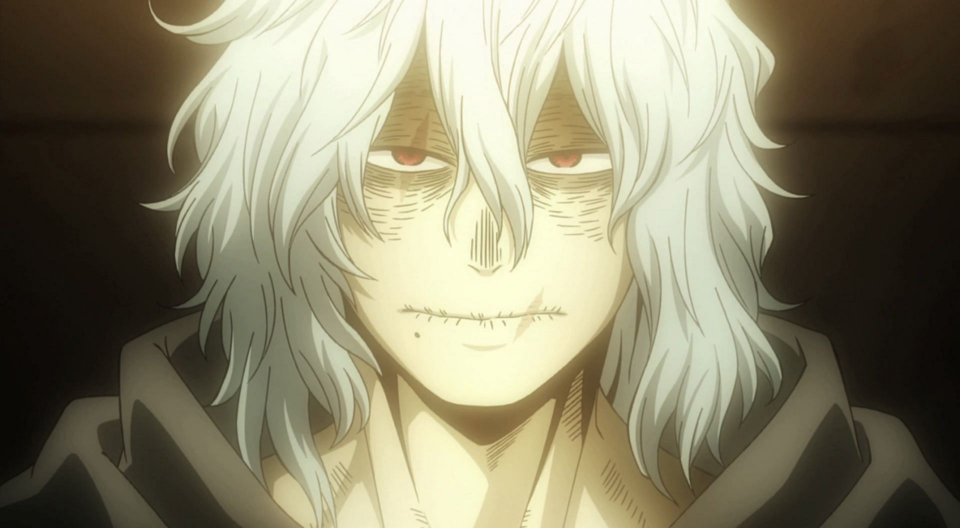 Shigaraki Tomura as seen in anime (Image via Studio Bones)