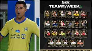 EA FC 25 TOTW 21 released, Cristiano Ronaldo headlines the roster