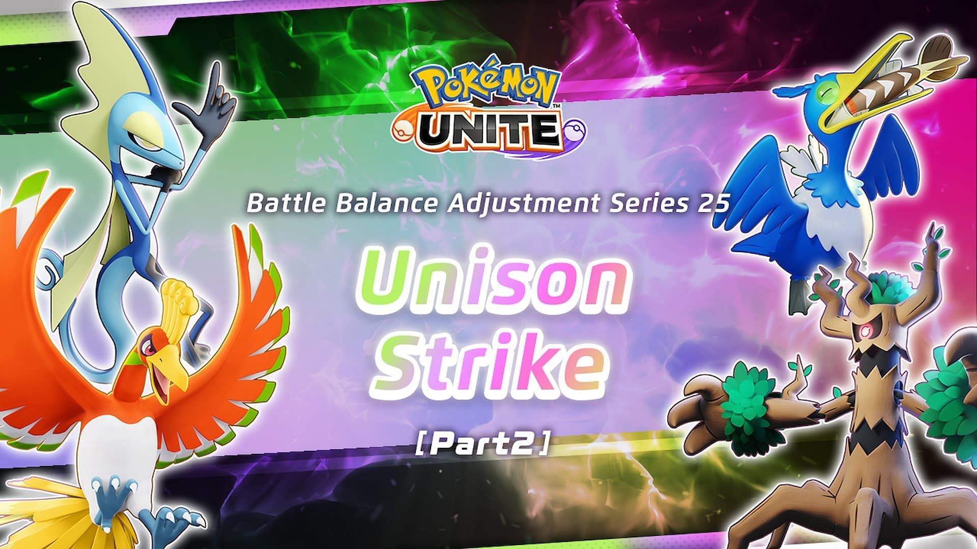 Pokemon Unite update today (February 6, 2025): Unison Strike 2 patch notes revealed (Ver.1.17.2.10)