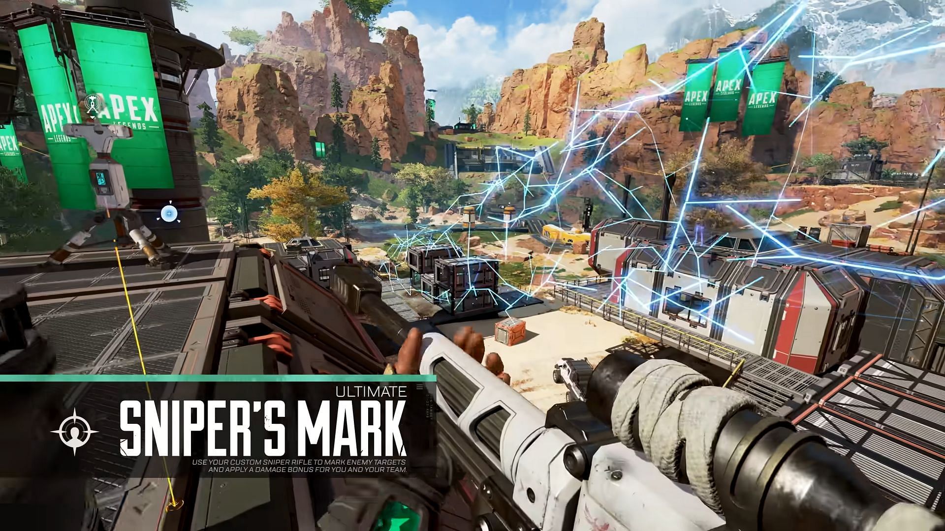 Using Sniper&#039;s Mark as Vantage in Apex Legends (Image via EA)