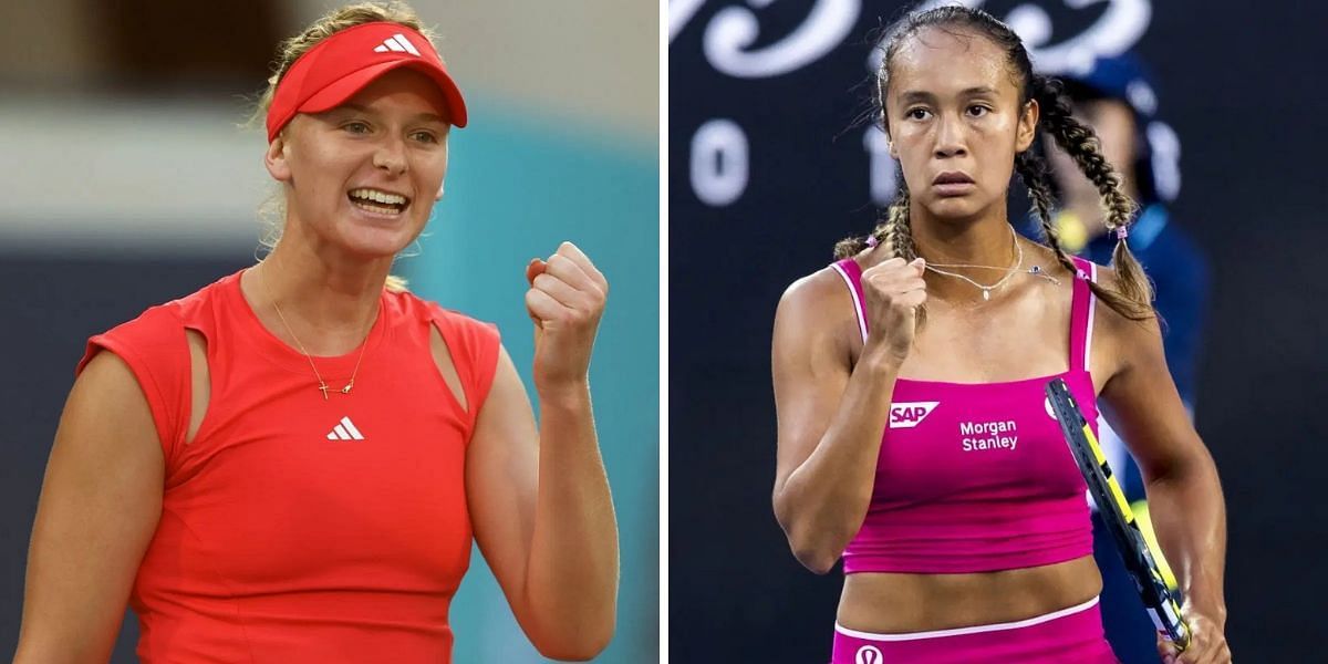 Leylah Fernandez and Ashlyn Krueger will meet for the third time on the WTA Tour (Image credits: Getty)