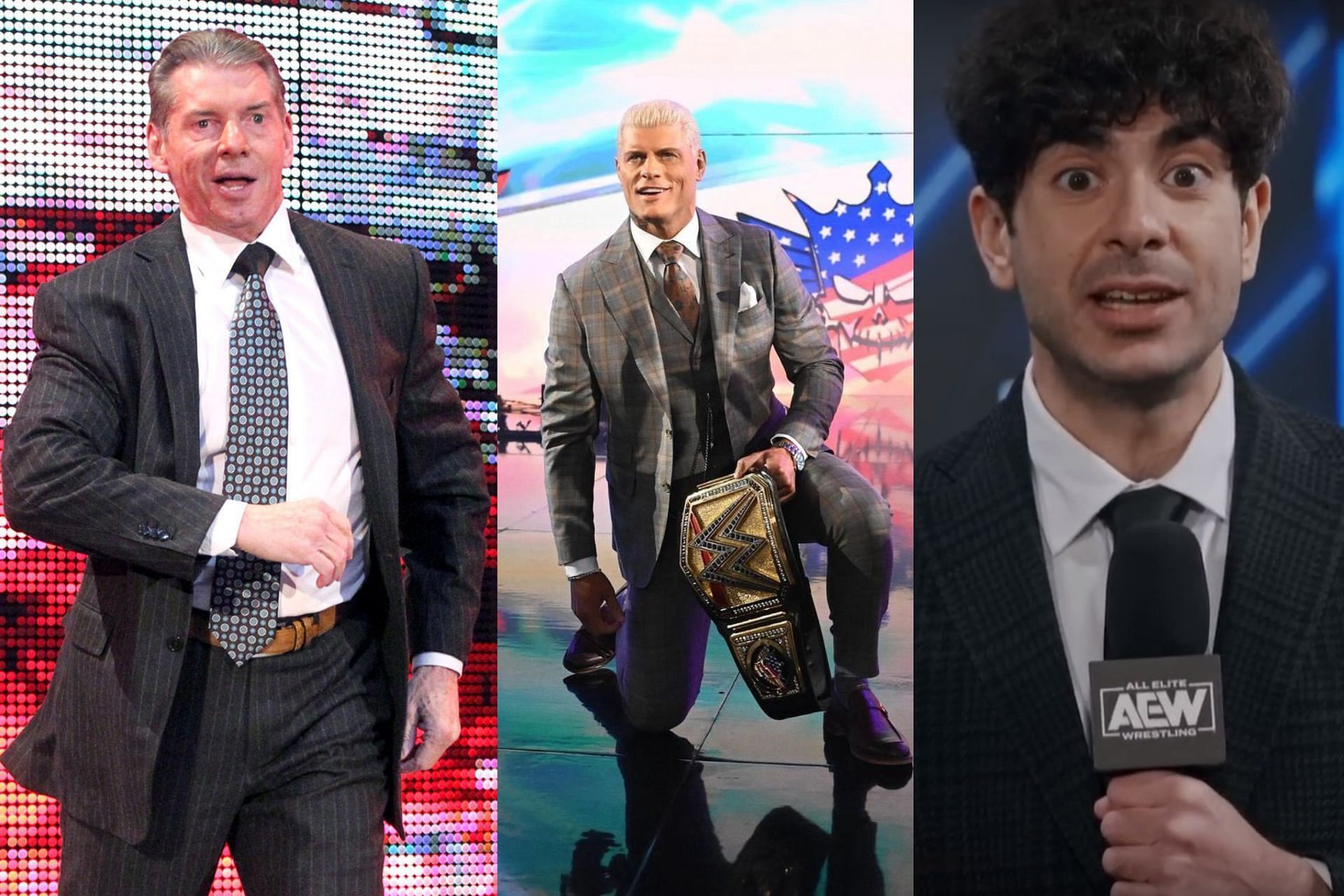 Cody Rhodes Tony Khan Vince McMahon