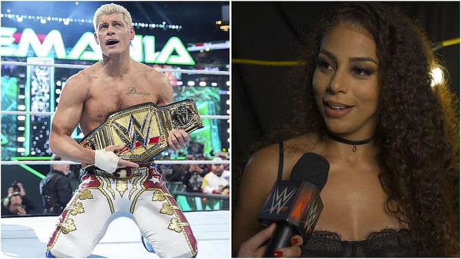 Samantha Irvin apologized after what she did during major Cody Rhodes moment in WWE