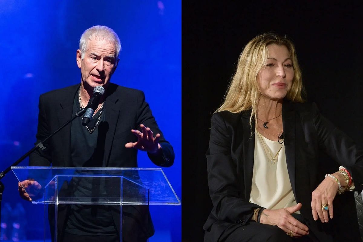 John McEnroe and his ex-wife Tatum McEnroe- Source: Getty