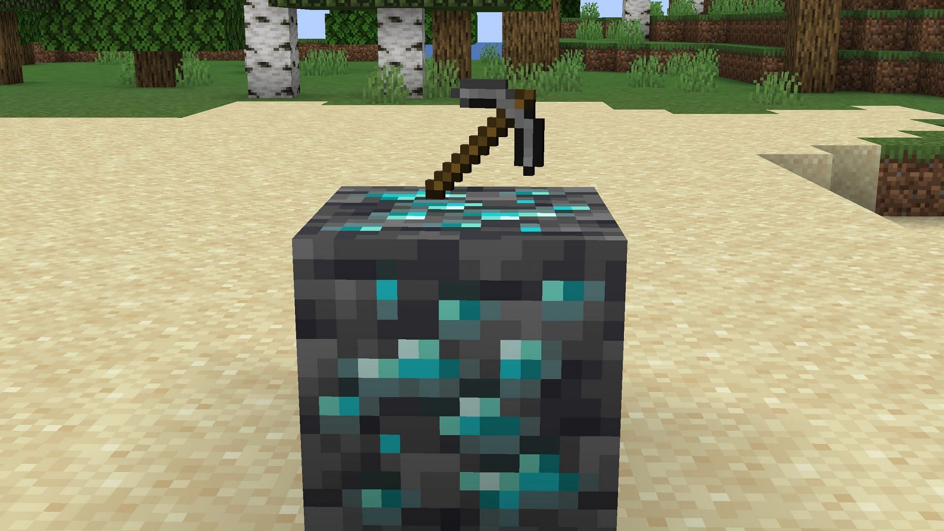 Diamonds have been a rare and valuable ore ever since Minecraft released (Image via Sportskeeda Gaming/Mojang)