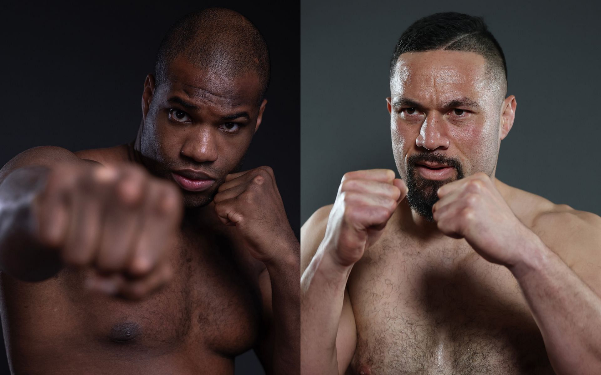 Daniel Dubois (left) and Joseph Parker (right) will clash for the IBF heavyweight belt at this Saturday