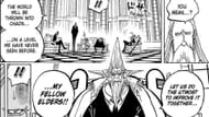 Garling becoming a Gorosei in the One Piece manga (Image via Shueisha)