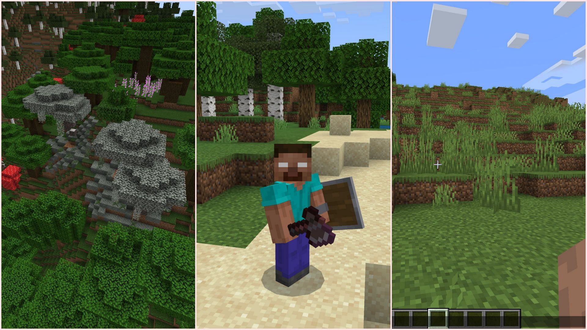 Minecraft 1.21.60 update have brought loads of quality of life changes to Overworld biomes (Image via Sportskeeda Gaming/Mojang)