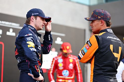 Max Verstappen and Lando Norris at F1 Grand Prix of Mexico - Source: Getty