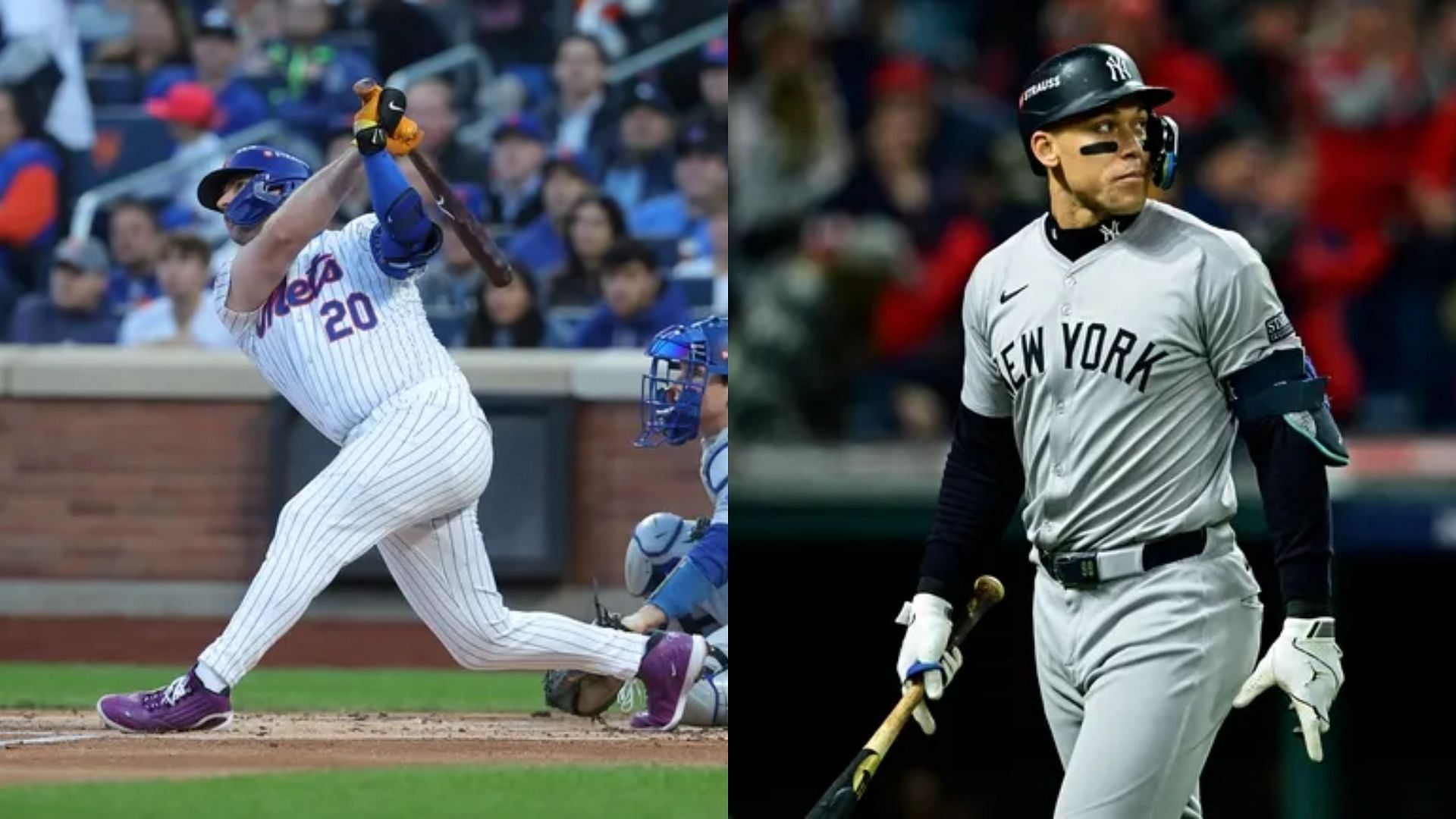 New York Mets Slugger Pete Alonso &amp; New York Yankees Captain Aaron Judge