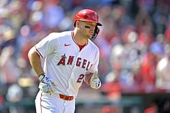 Mike Trout working on crucial skill to prevent outfield collisions with Jo Adell and Mickey Moniak