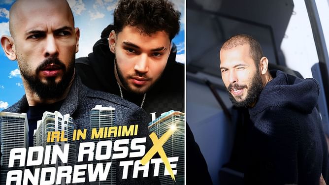 "About time the duo is back": Fans react to Andrew Tate and Adin Ross' alleged IRL collaboration stream in Florida