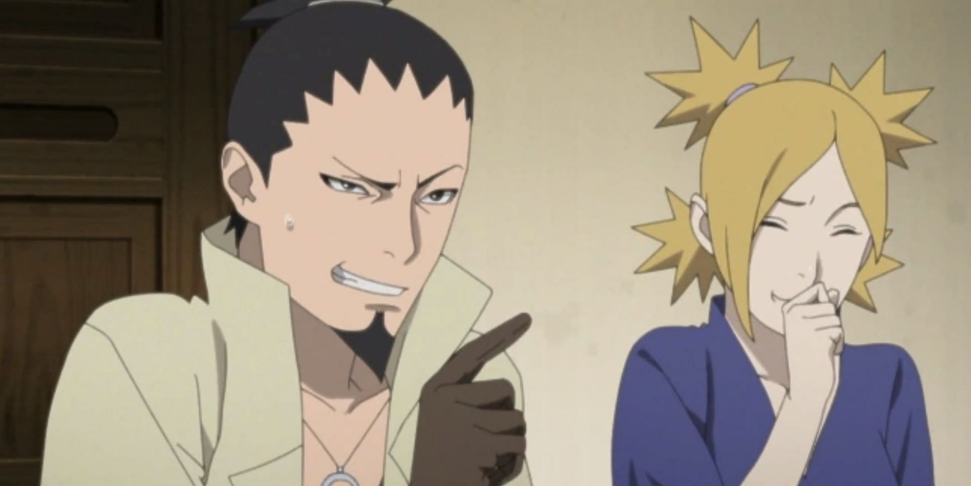 Temari &amp; Shikamaru Nara (Image via Studio Pierrot)