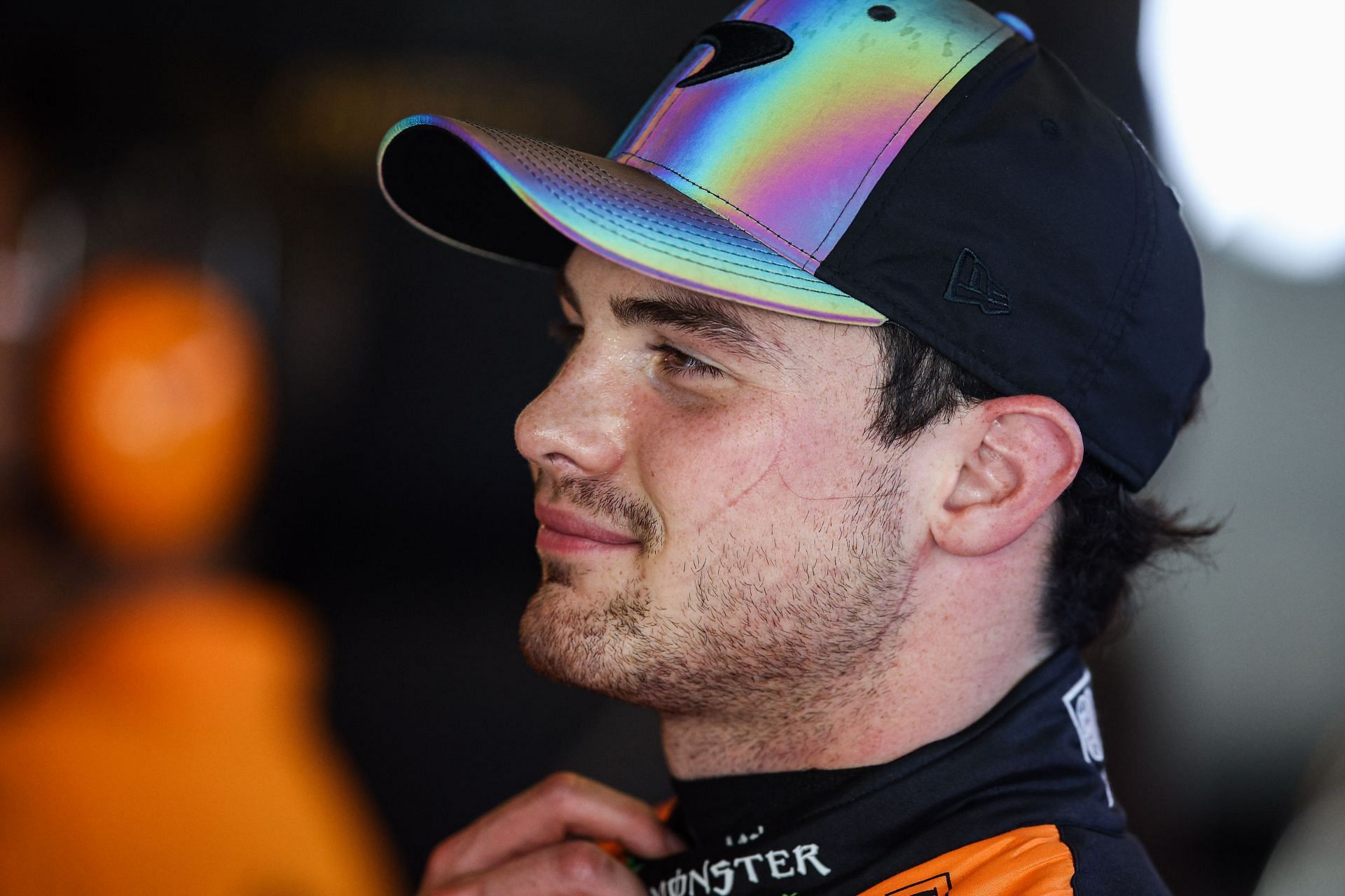 Pato O&#039;Ward at the Formula 1 Testing In Abu Dhabi - Source: Getty