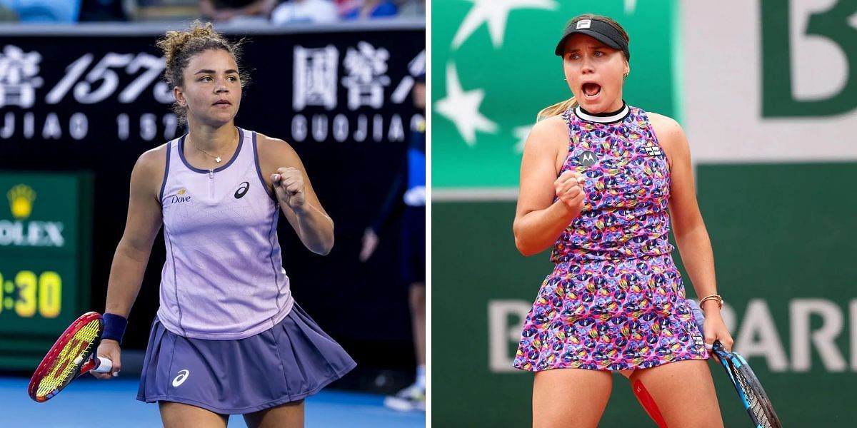 Jasmine Paolini vs Sofia Kenin is one of the third-round matches at the Dubai Tennis Championships 2025. (Photos: Getty)