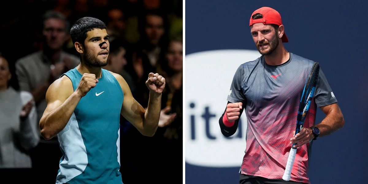 Carlos Alcaraz vs Andrea Vavassori is one of the second-round matches at the ABN AMRO Open 2025. (Photos: Getty)