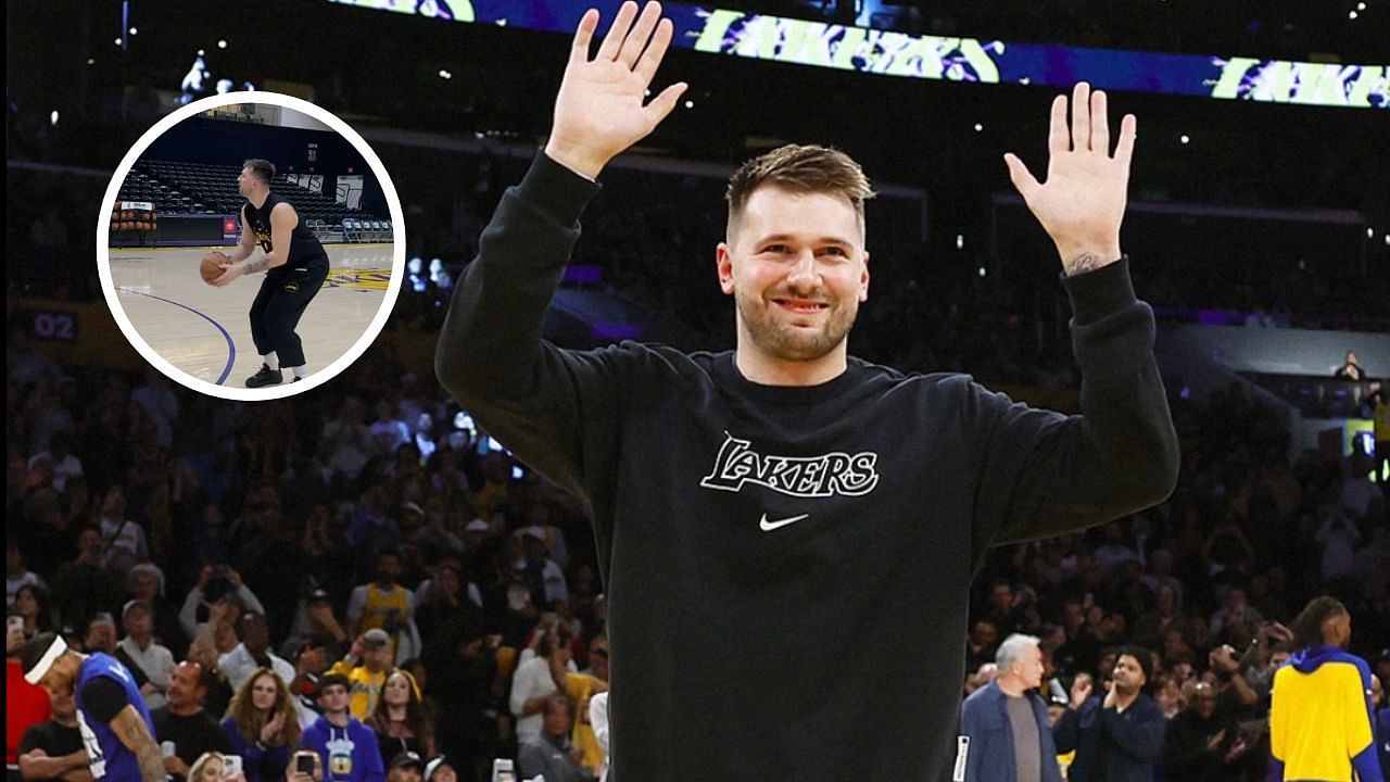 Lakers fans rally behind Luka Doncic as star trashes weight concerns amid injury rehab (Image Source: Lakers IG)