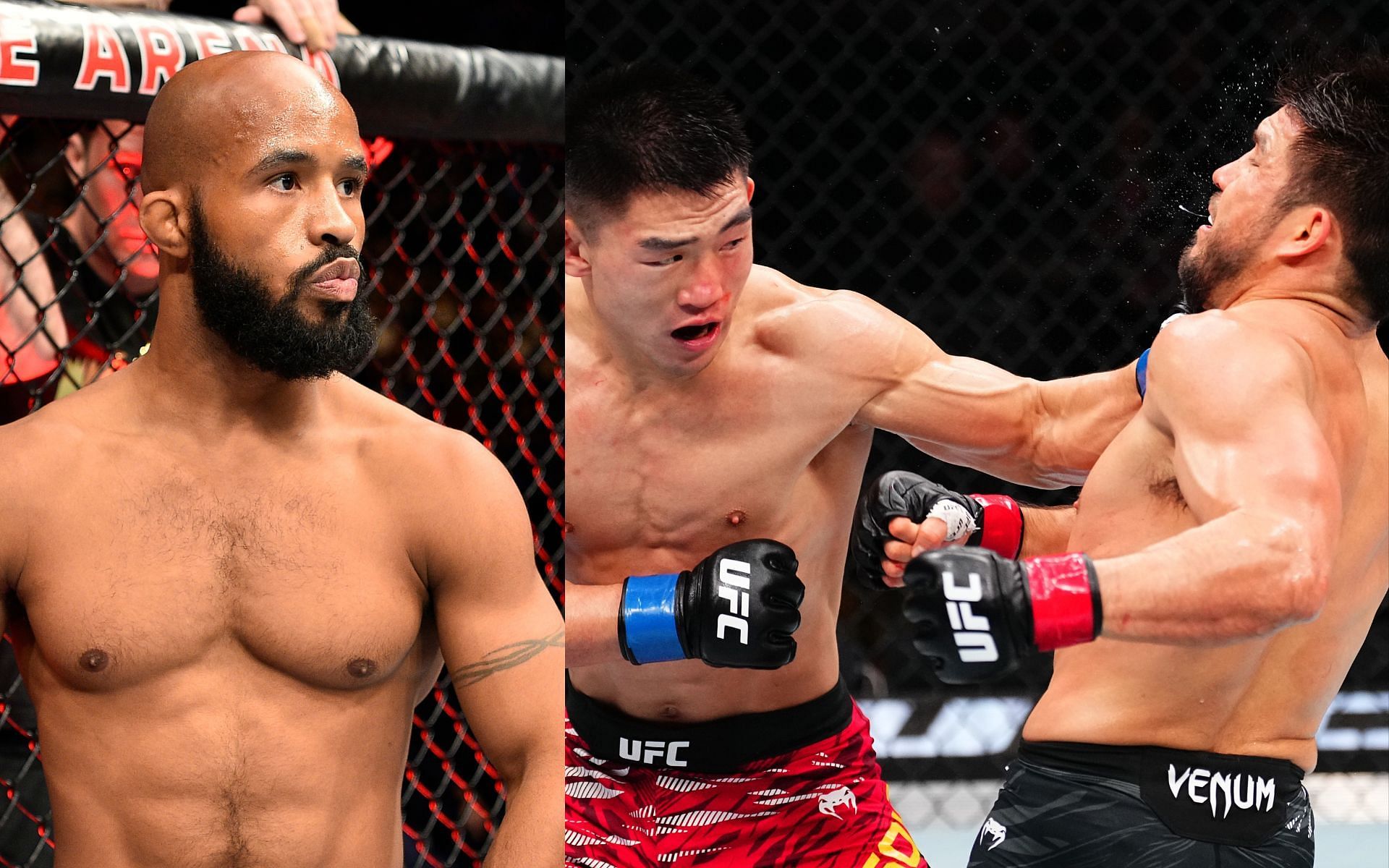 Demetrious Johnson shares insights on controversial Henry Cejudo vs. Song Yadong clash. [Images courtesy: Getty]