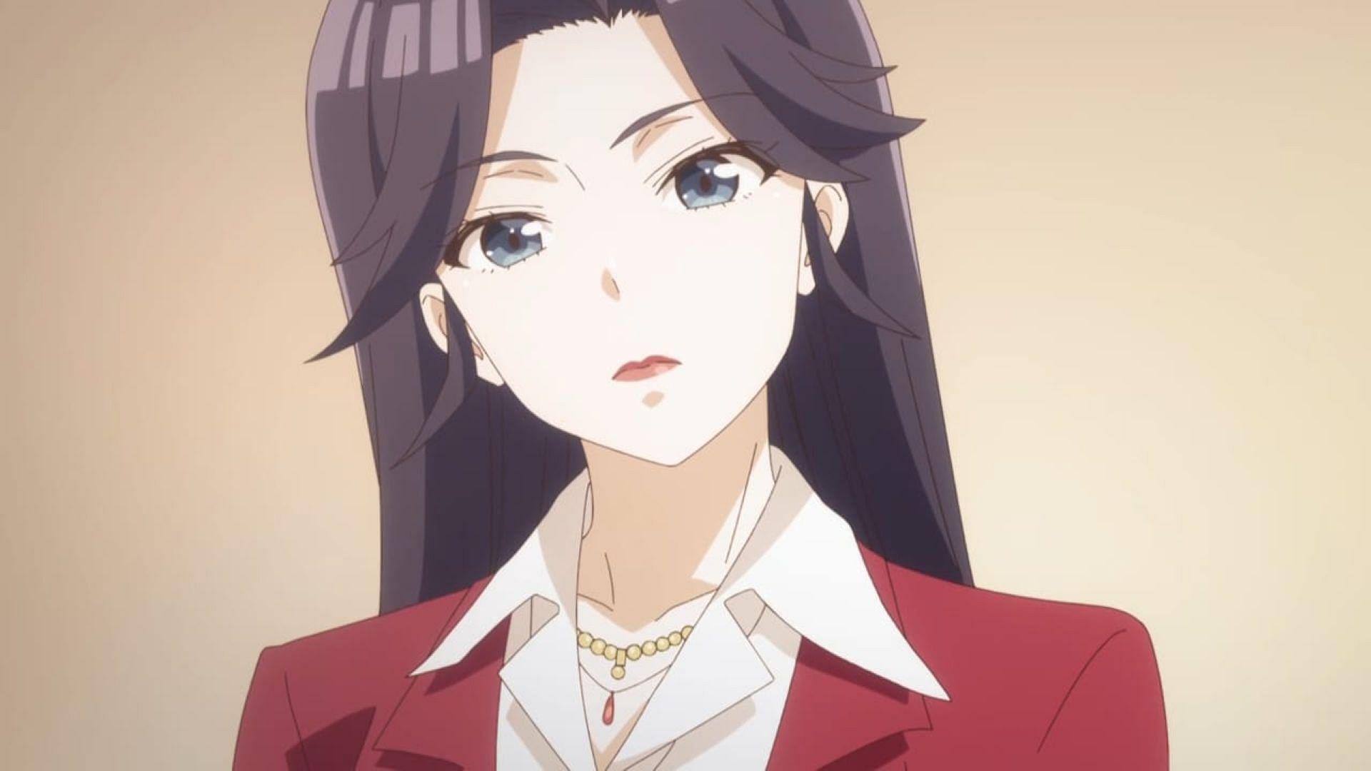 Saito&#039;s aunt in the episode (Image via Studio Gokumi and AXsiZ)