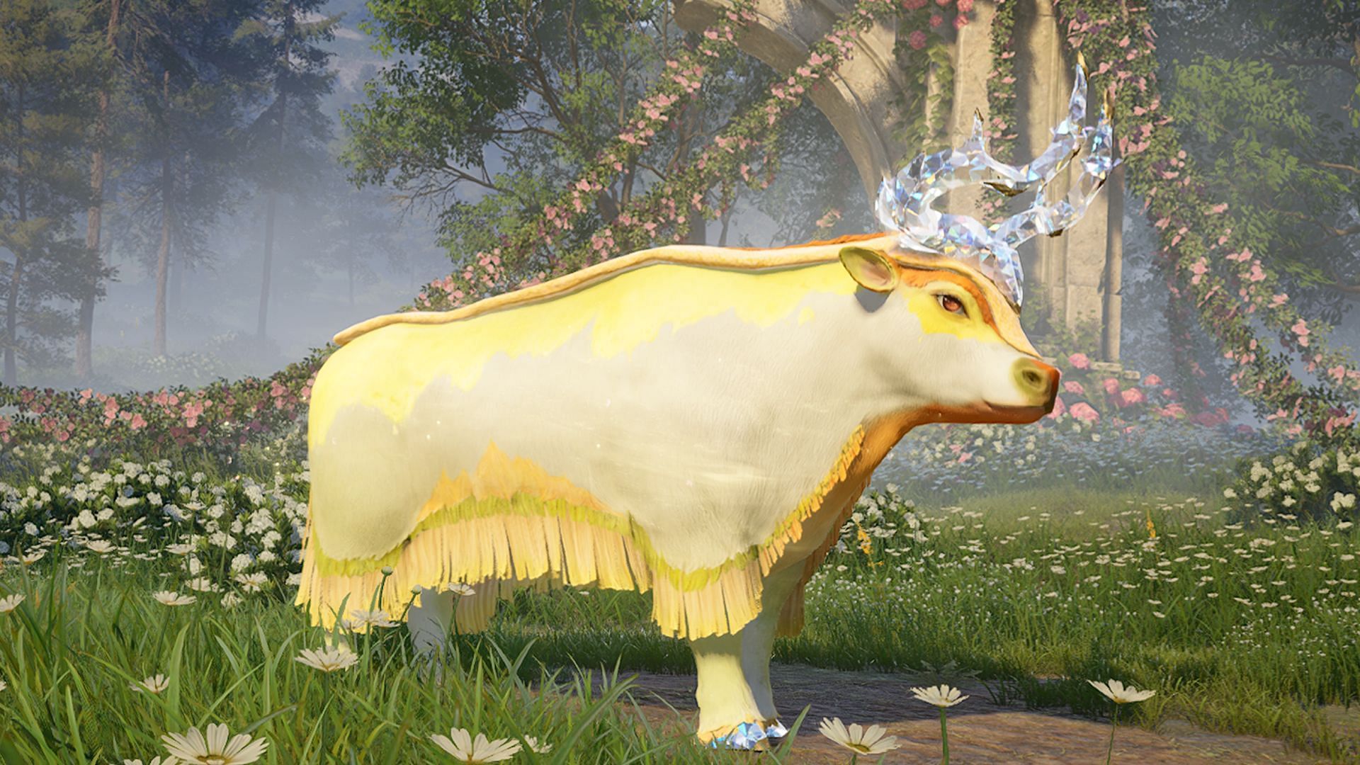 Yellow Bullquet in Infinity Nikki (Image via Sportskeeda Gaming/Infold Games)