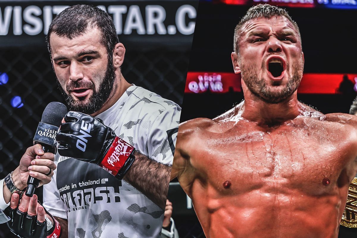 Shamil Erdogan and Anatoly Malykhin - Photo by ONE Championship