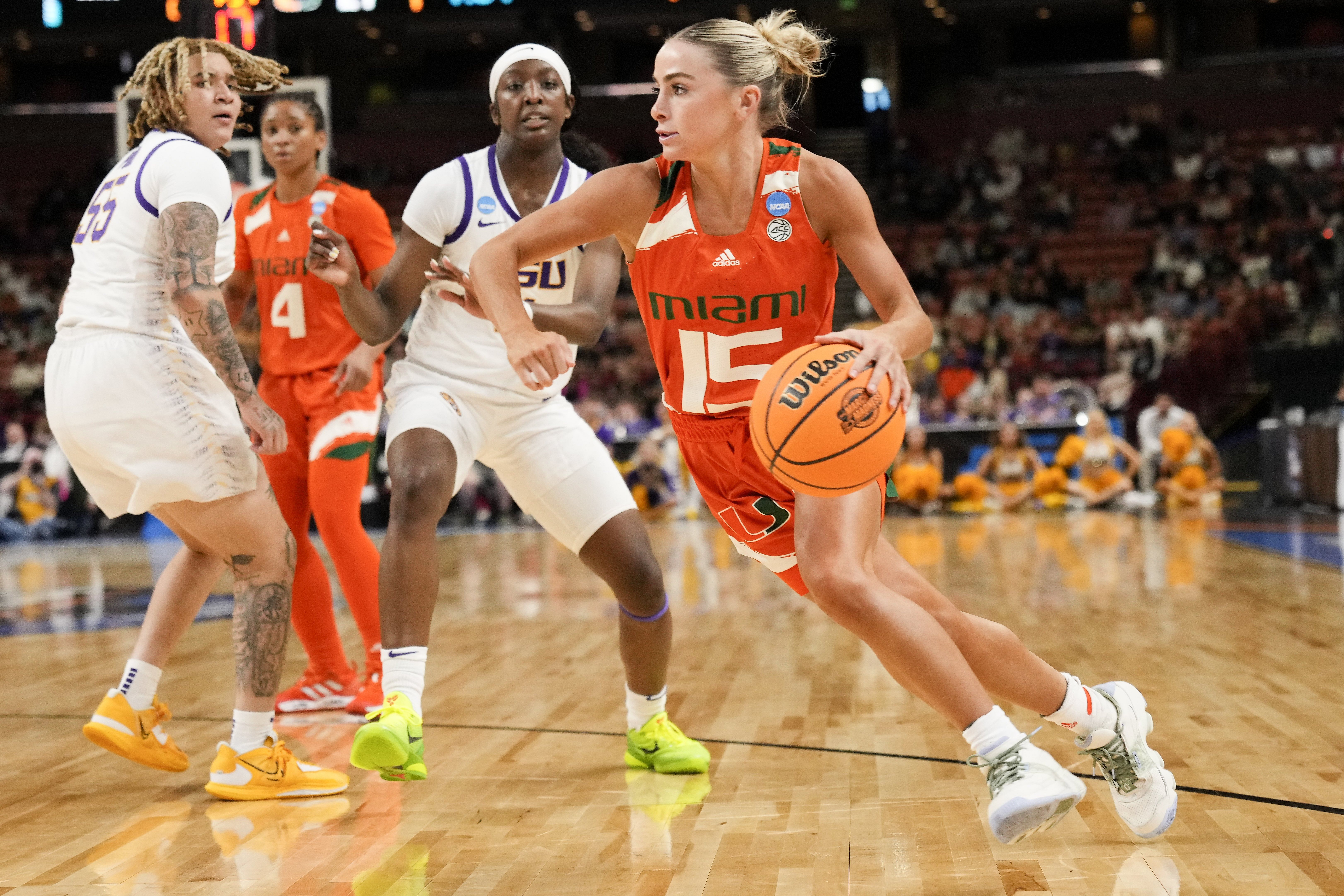 NCAA Womens Basketball: NCAA Tournament Greenville Regional-Miami (FL) vs LSU - Source: Imagn