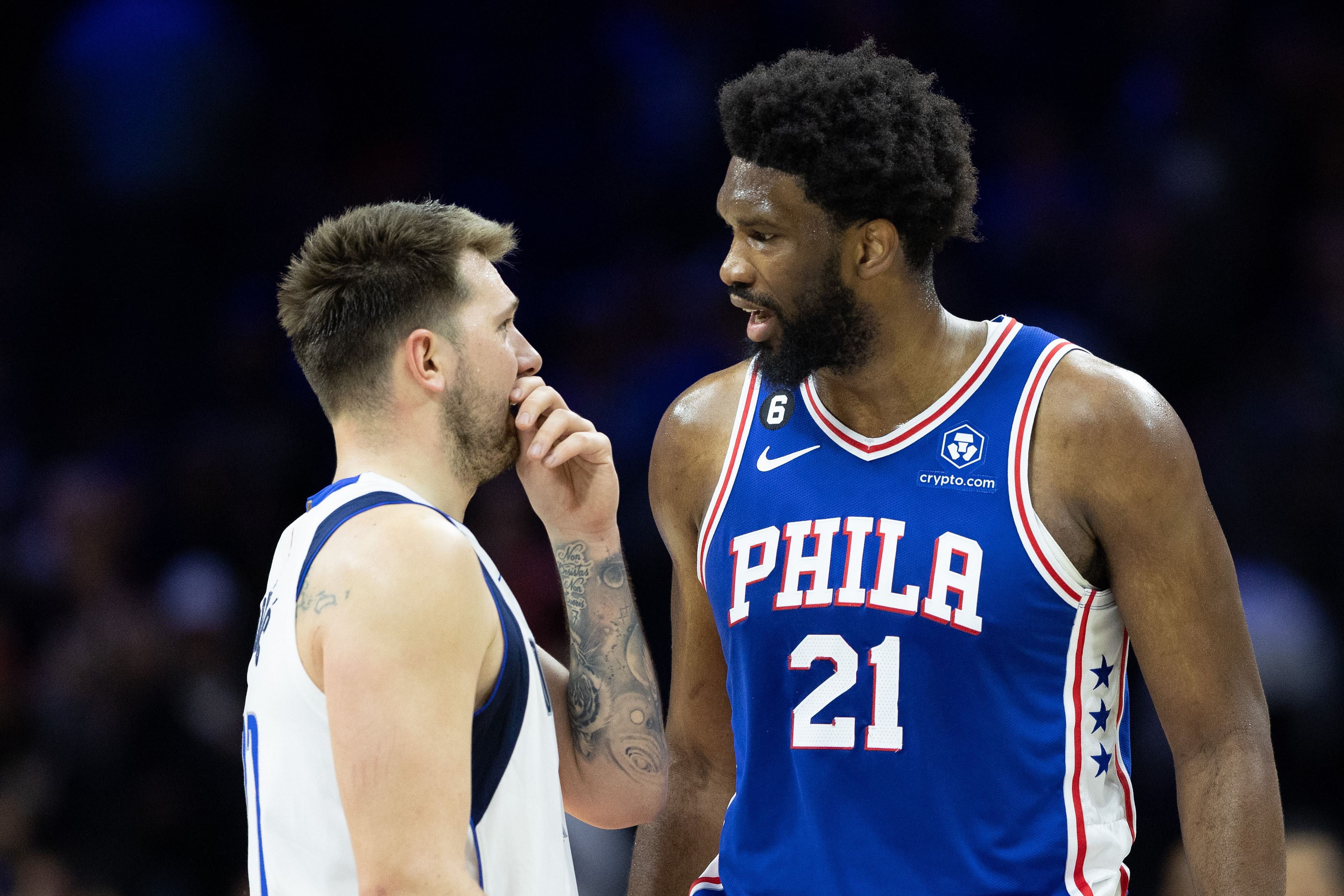 The Dallas Mavericks didn&#039;t want the Joel Embiid situation with Luka Doncic. (Photo: IMAGN)