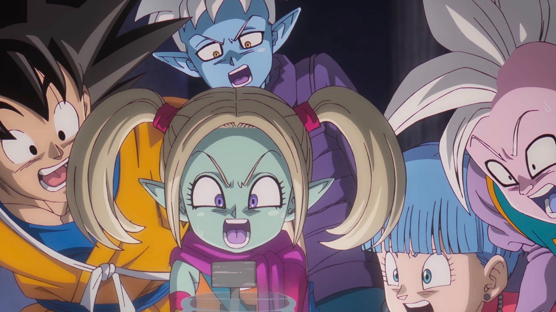 Goku and friends finding the two Tertius Oculus (Image via Toei Animation)