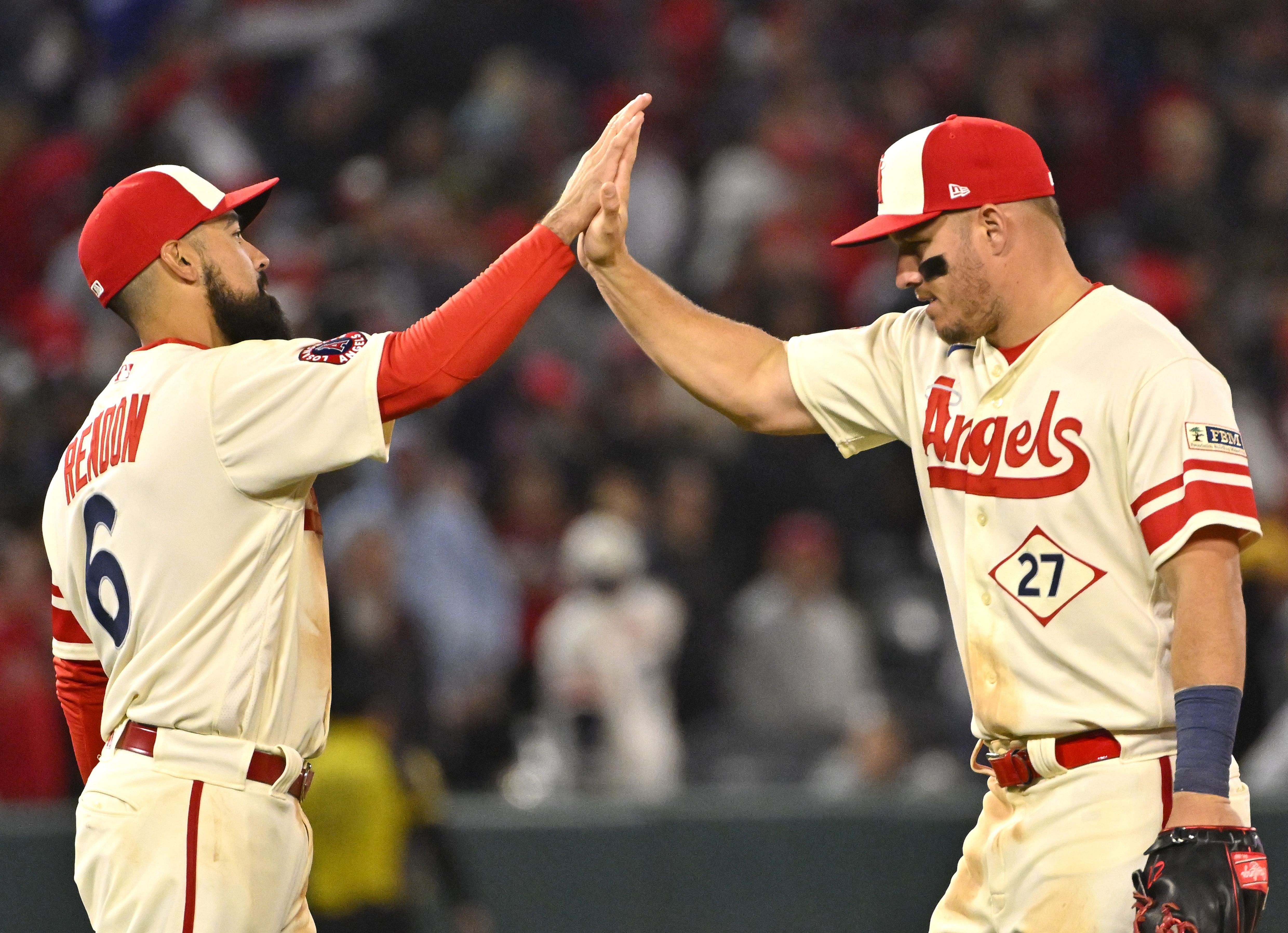 Mike Trout and Anthony Rendon are the two biggest earners of the Angels roster (Image Source: IMAGN)