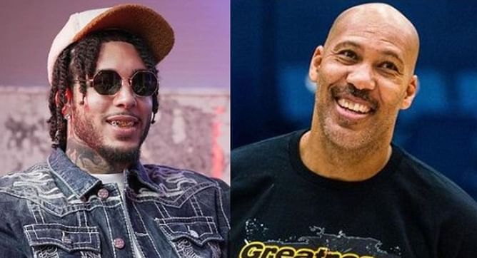 LiAngelo Ball issues 3-word reaction to dad LaVar Ball hyping his new song