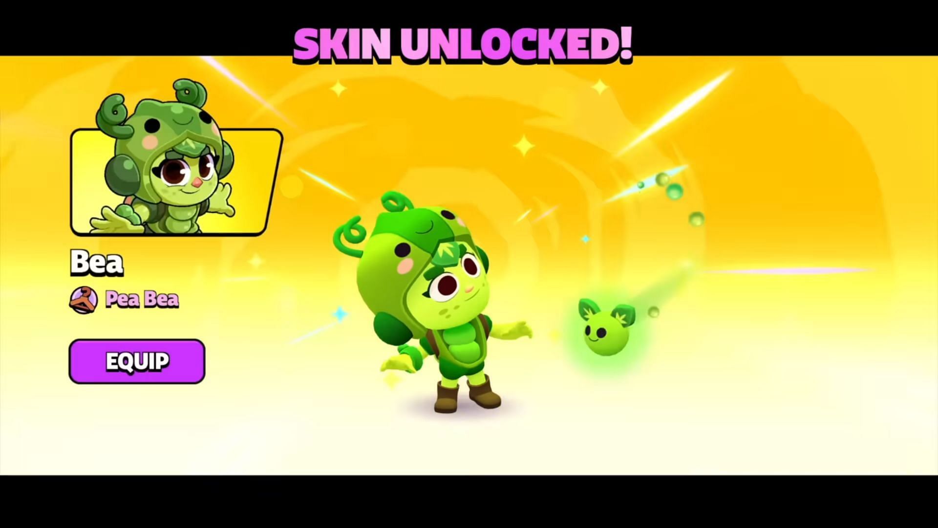 Veggie skin for Bea (Image via Supercell)