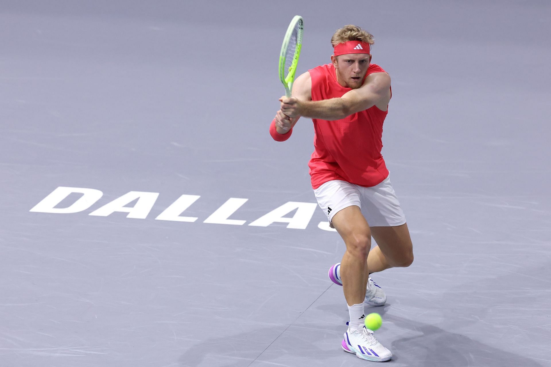 Alejandro Davidovich Fokina at the Dallas Open 2025. (Photo: Getty)