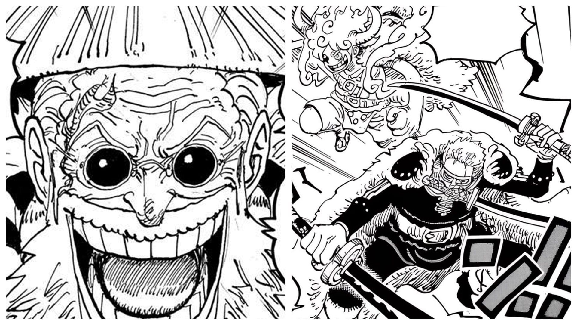 Gaban put Luffy and Zoro to the test in One Piece chapter 1140 (Image via Shueisha)