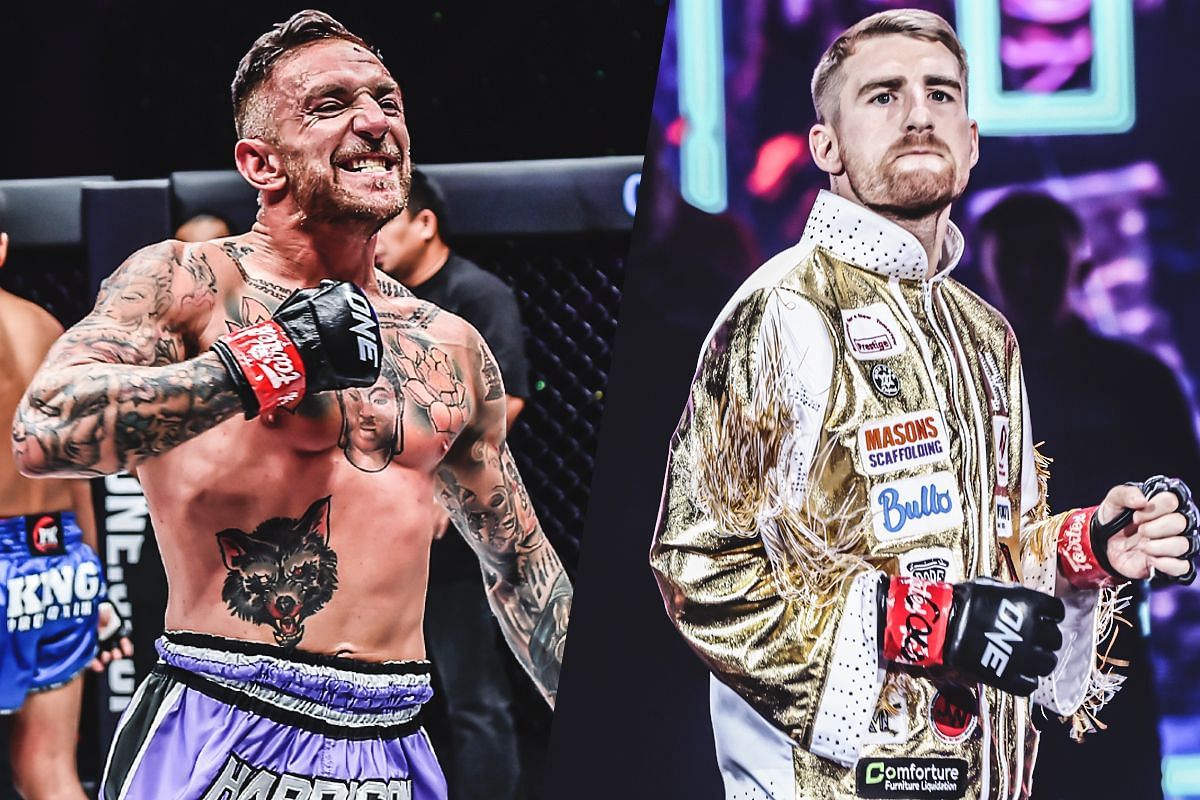 Liam Harrison (left) and Jonathan Haggerty (right). [Photos from ONE Championship]