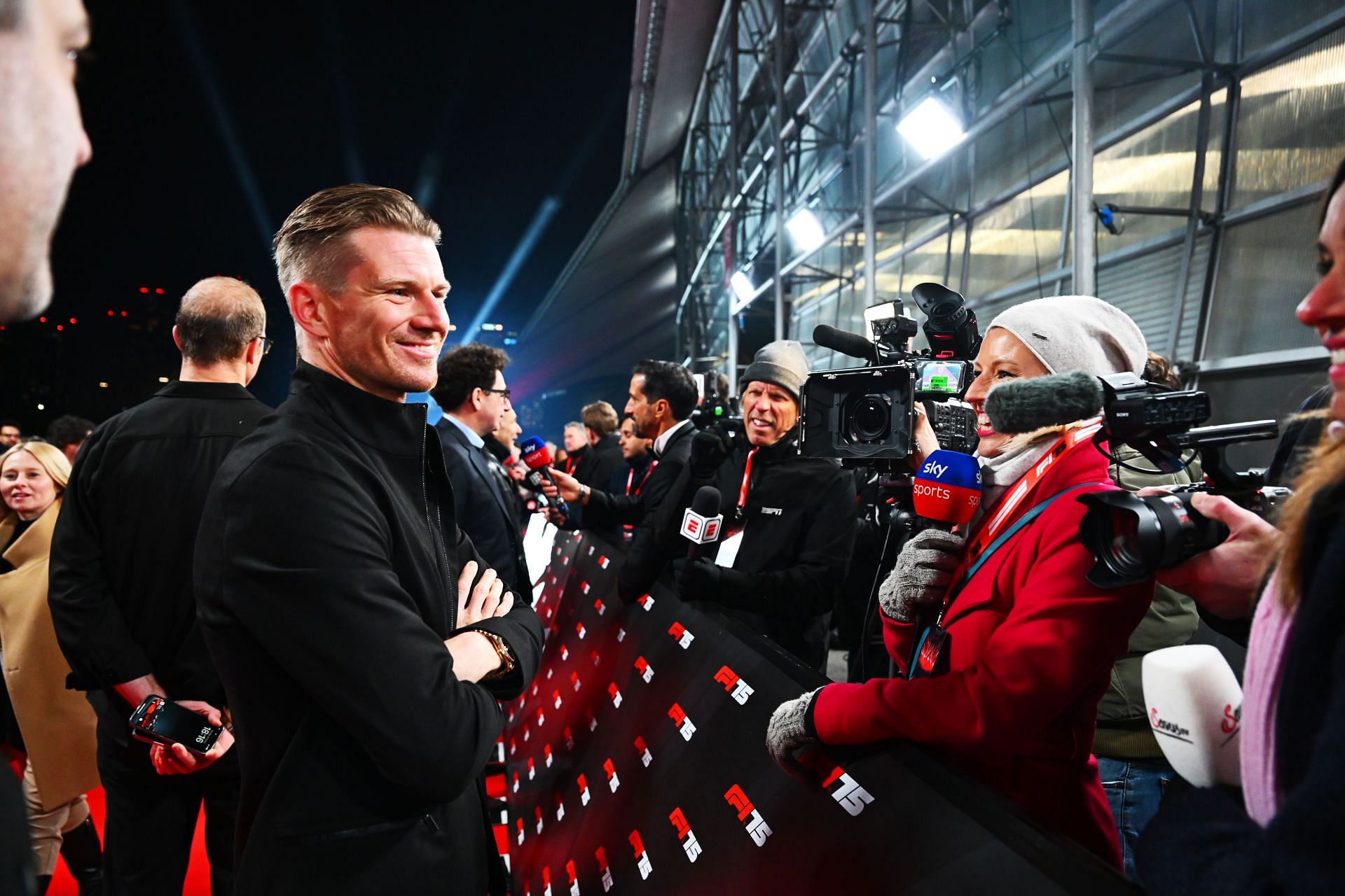 Nico Hulkenberg at F1 75 Live - Arrivals (Image Source: Getty)