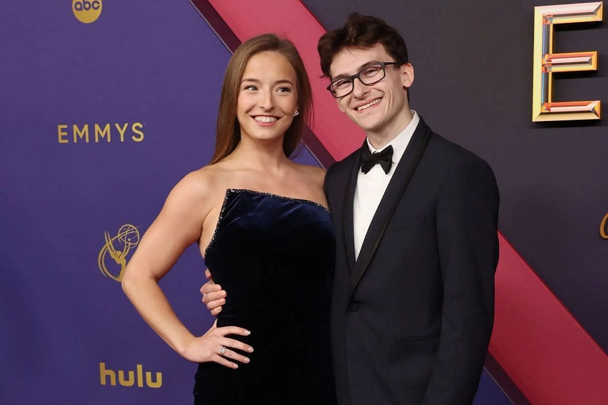 American gymnast, Stephen Nedoroscik, and his girlfriend, Tess McCracken - Source/; Getty