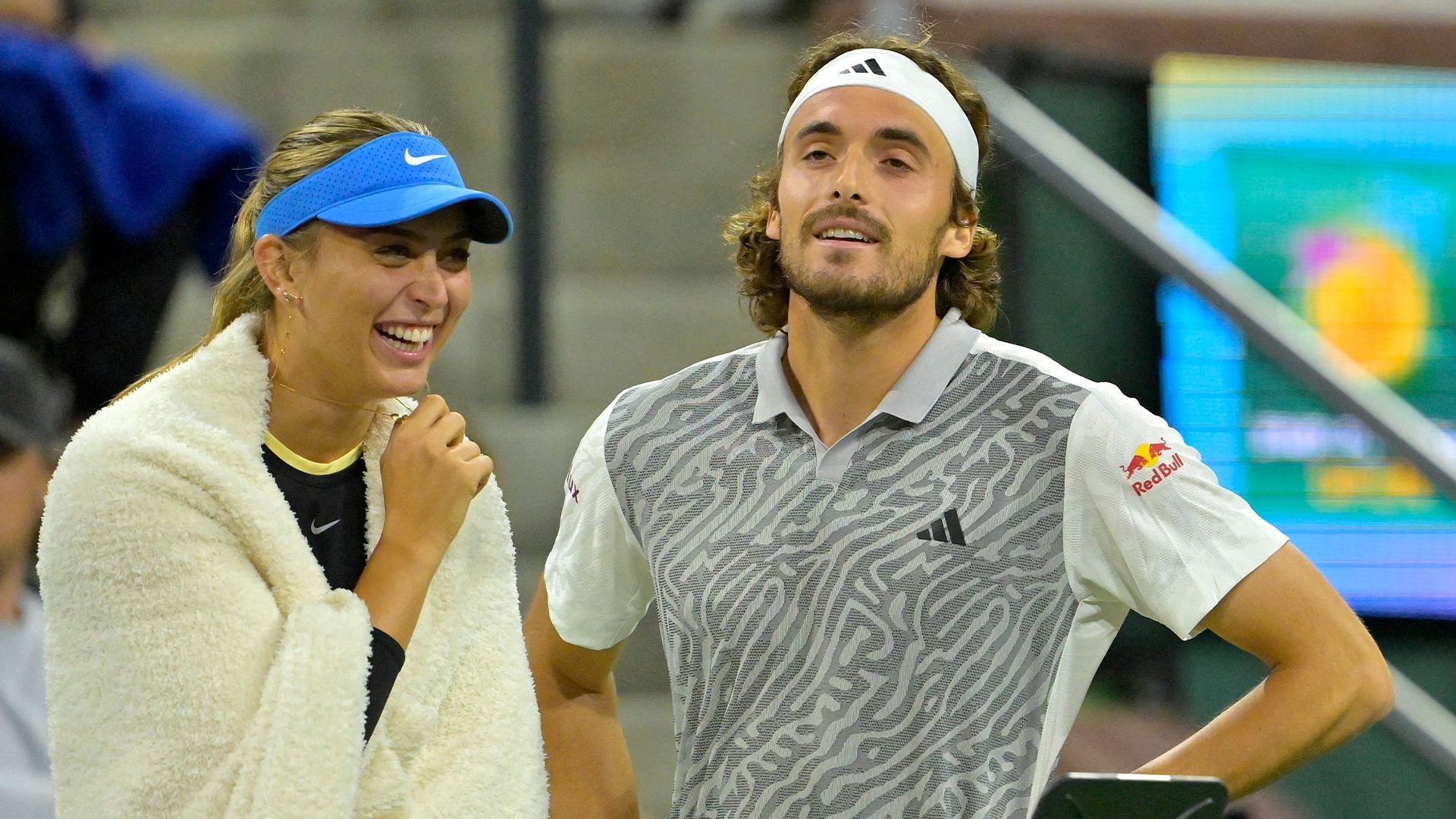 Paula Badosa(left) and Stefanos Tsitsipas(right). Image: Imagn