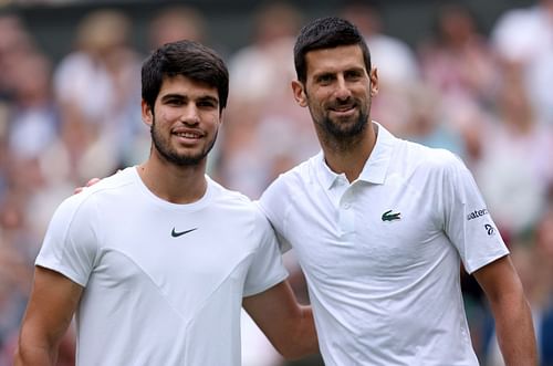 Novak Djokovic & Carlos Alcaraz will compete at Qatar Open 2025 [Image Source: Getty Images]