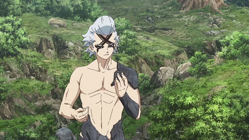 Dr. Stone season 4 episode 8 opens up with Xeno starting his own Kingdom of Science (Image via TMS Entertainment)