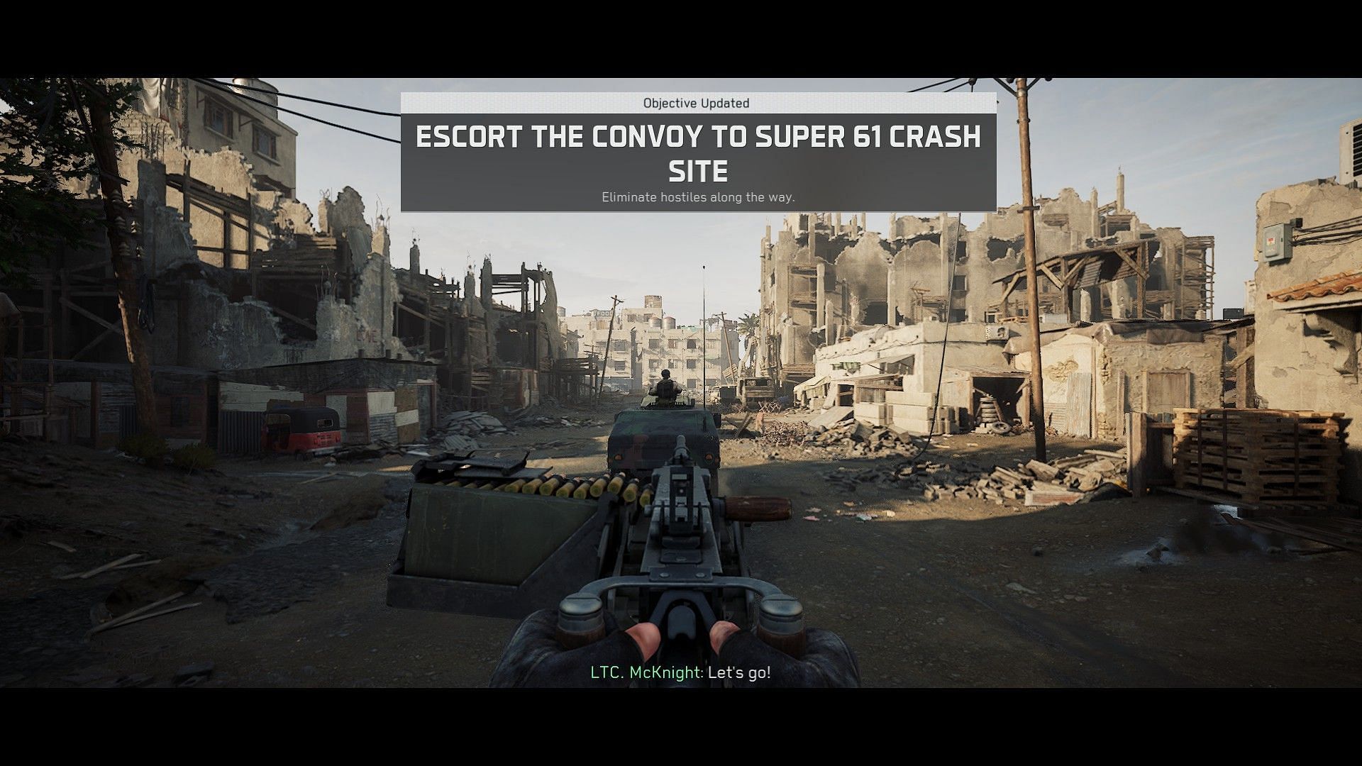 Starting Chapter 4 Lost Convoy (Image via Sportskeeda Gaming || TiMi Studio Group)