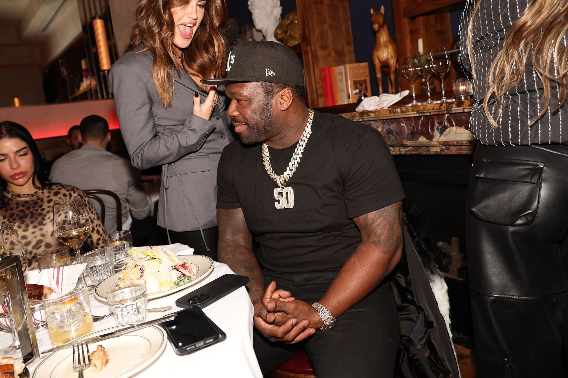 50 Cent Hosts Branson Cognac Dinner - Source: Getty