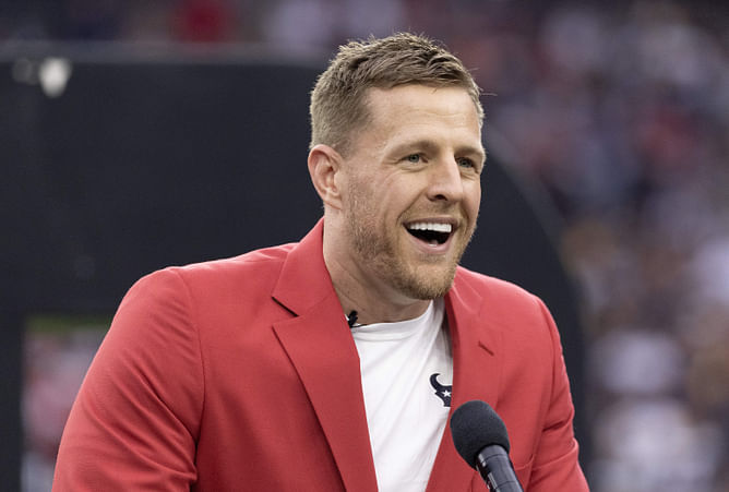 Texans legend JJ Watt questions wisdom of $8,000,000 Super Bowl commercial from the University of Wyoming