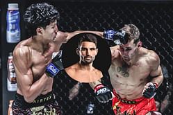 WATCH: Superstar fighter-turned-coach Mehdi Zatout goes crazy in Nabil Anane's furious finish of Nico Carrillo in Bangkok