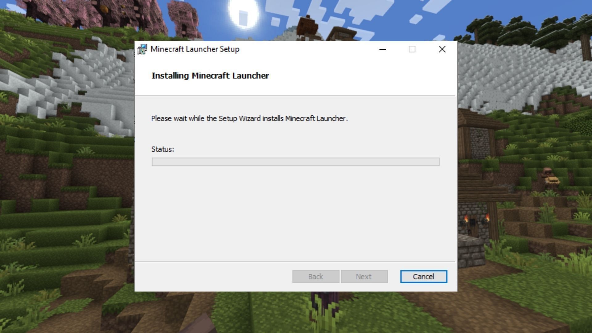 Download and install the legacy launcher to run the game on older Windows versions (Image via Sportskeeda Gaming || Mojang Studios)