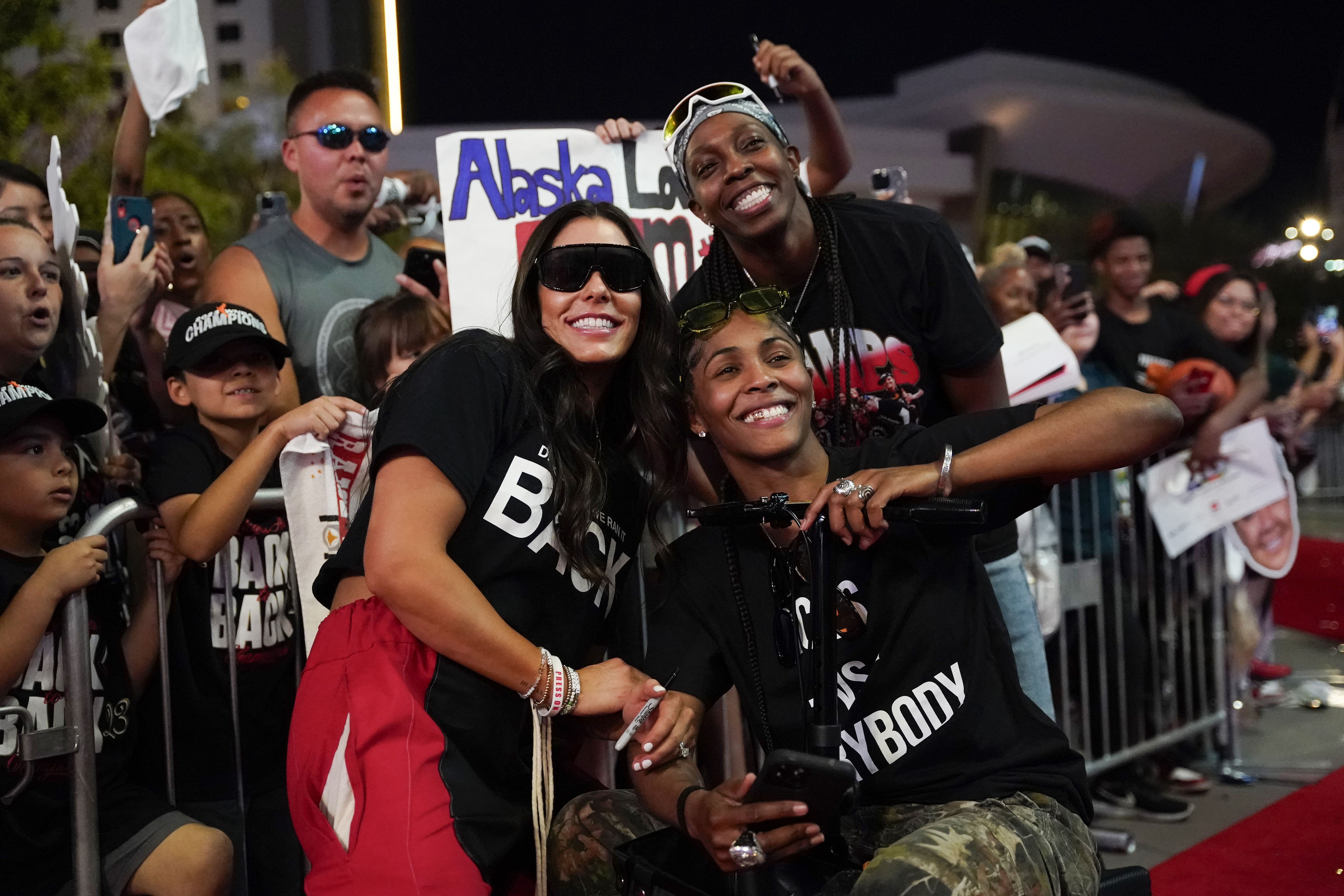 WNBA: Las Vegas Aces-Championship parade - Source: Imagn