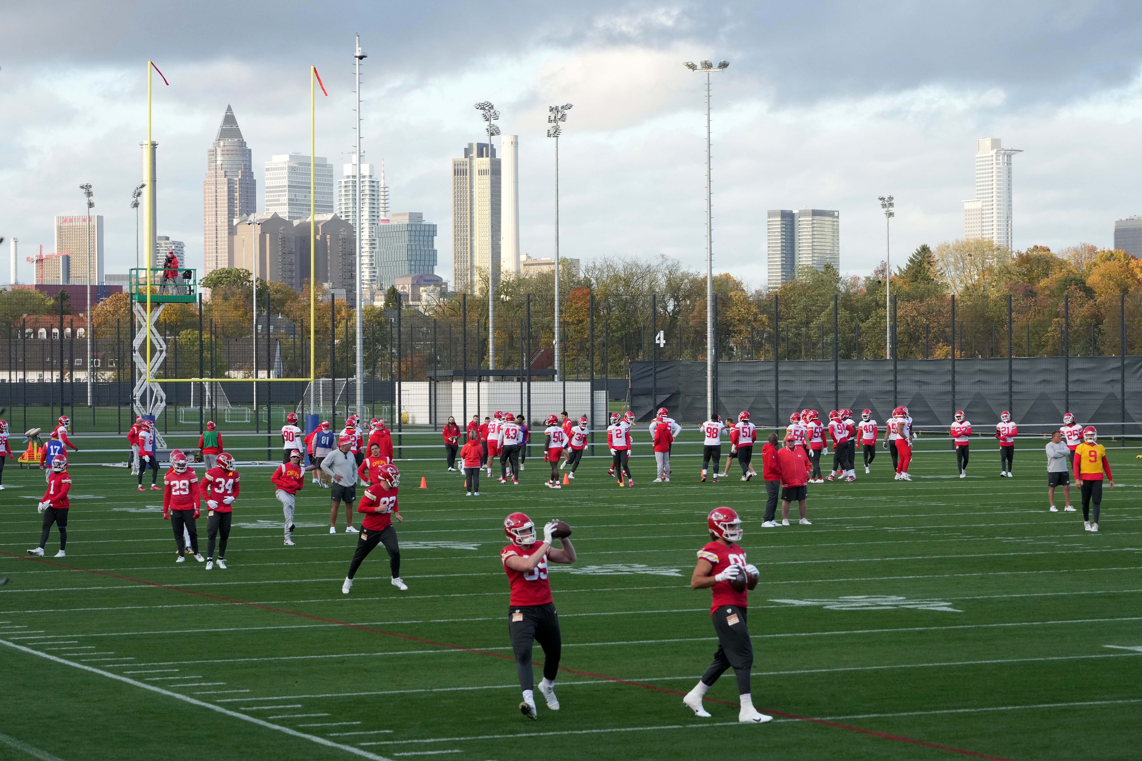 NFL: Frankfurt Games-Kansas City Chiefs Practice - Source: Imagn